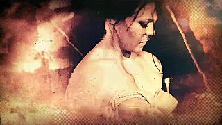 रस्सी में बंधी 18+ लड़की को इंटेंस बीडीएसएम सेशन में जोर से थप्पड़