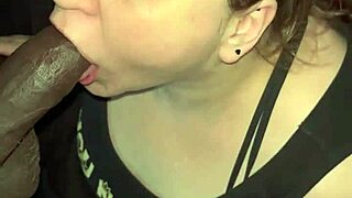 The succubus says, 'At work, I suck big black cocks for fun'