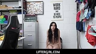 Liftergirl - Sucking Officers Dick Can Let Her Go Home - Judy Jolie