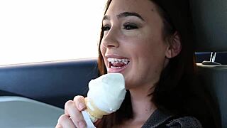 Watch This Petite Teen SUCK and FUCK to Orgasm!