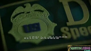 military mistress licking prisoner’s pussy in wild lez action, full story!