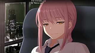 makima gets a creampie in this hentai scene