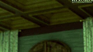 Dimitrescu gets facial after intense fucking