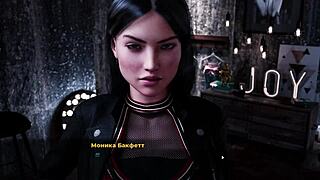 fashion business gameplay with naked riding and big tits in episode 3 part 13