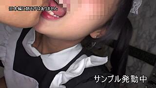 Japanese Cosplay Girl Naru-chan Squirts Nonstop in Maid Outfit