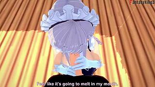 Belfast invites to lunch and watch Azur Lane full movie on FantasyKing3