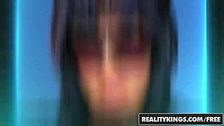 Freya fantasia gets her ass fucked by levi cash