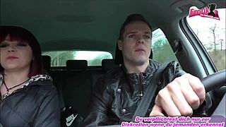 Tinder date picked up and banged in woods - hot redhead teen 18+ outdoor 🔥