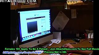 busty latina jasmine mendez imasturbates to her own porn with hitachi magic wand at hitachihoes com