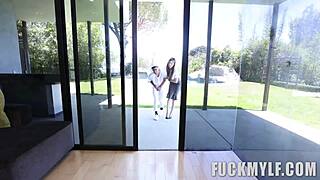 Exploring the softest parts with Lexi Luna and Diego Perez.