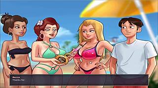 Summer Time Saga Unc Part 36 Beach Fun