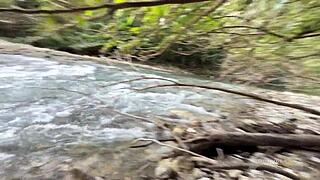 Did a forest walk just turn into banging a sexy teen guide doggystyle?