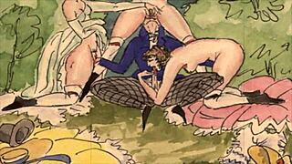 Vintage Erotic Art in Stunning Detail