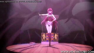 anime belly dancers teasing with seductive moves and charm