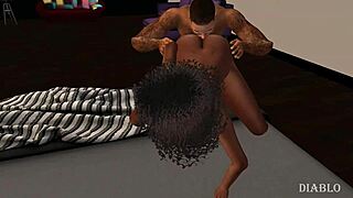 Ole Black Majic In Hentai Sex