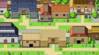 female knight gets her chest attacked by companions in this hentai