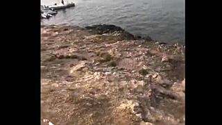 Blonde Teen 18+ Teasing On Spring Break In Bikini