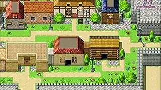 female knight gets her chest attacked by companions in this hentai