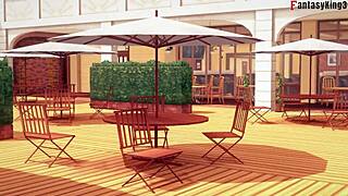 Belfast invites to lunch and watch Azur Lane full movie on FantasyKing3