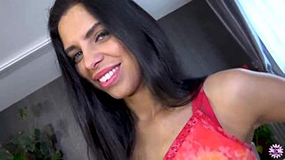 Russian Hottie Gets Facial And Fuck In Casting