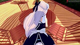 Belfast invites to lunch and watch Azur Lane full movie on FantasyKing3