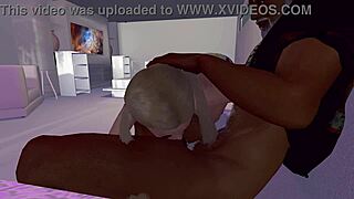 bentley bj with student in bdsm scene featuring cumshot gagging deepthroat and choking