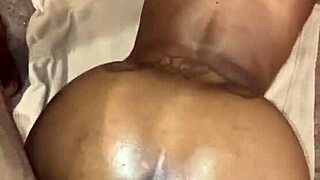 Ebony Girlfriend Bent Over Doggy Style