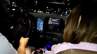 i couldn't hold back and wanted to fuck this brunette on halloween in the bgs 2022 car with ted's ride - ma santos official - mr matusalem - binho ted