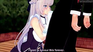 Belfast invites to lunch and watch Azur Lane full movie on FantasyKing3