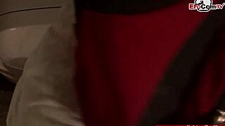 blonde slut with small 18+ tits gets picked up for a sticky belly cumshot