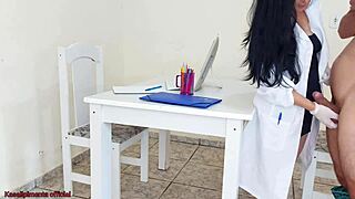 Doutora Jennyfer Resolves Erection Problem During Outdoor Exam with Monster Cock 😈