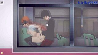 futaba sakura and ann takamaki and ren amamiya have intense sex in persona 5 hentai