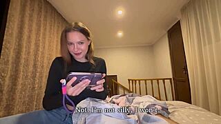 pov step sister wants to try anal creampie after seeing my porn