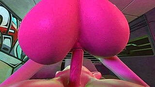 Cyberpunk Whore In 3D SFM Animation With Big Tits And Ass