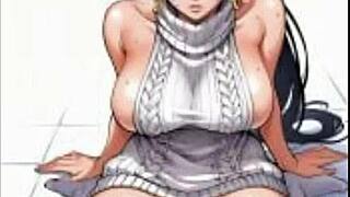 why is this hentai hancock compilation from one piece so sexy with big tits?
