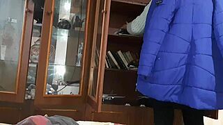 while my classmate searched for a book, i fingered my hairy pussy to orgasm under the covers 😏