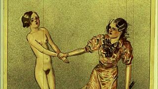 vintage erotic drawings, so old school