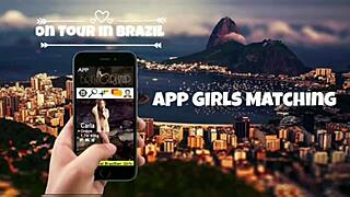 Tourist in Brazil's Capital Meets Hot Short-Haired Woman