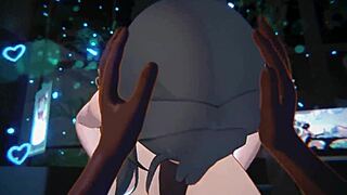 Ruan Mei appears in anime hentai with intense action!