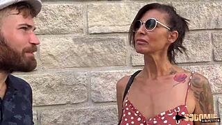 Charlotte, at 40, asks if she's ready to explore her sexual limits with big tits and assfucking?