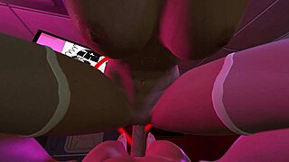 Cyberpunk Whore In 3D SFM Animation With Big Tits And Ass