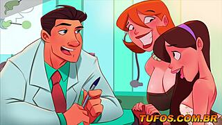 primeira vez no ginecologista, novinha excitada com o médico bonitão