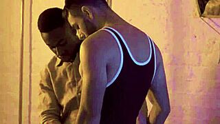 black hunk dominates white ass in interracial bareback passion