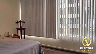 2 petite 18+ latinas cachondas eat the stepfather while their boyfriends are away.