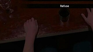 Boldly playing little 18+ stories hangover shemale at bar