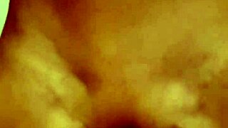 Monika Fox was bathing when she got a mouthful in the shower