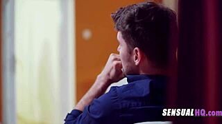 Busty girlfriend asked what I want for my birthday. She surprised me with sensual lingerie and a wild night.