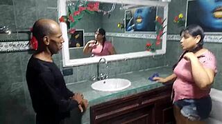 Boss Seduces Me in Bathroom