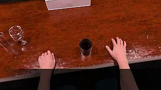 Boldly playing little 18+ stories hangover shemale at bar