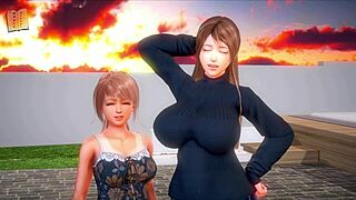 my new stepfamily game part 601 with family members interacting